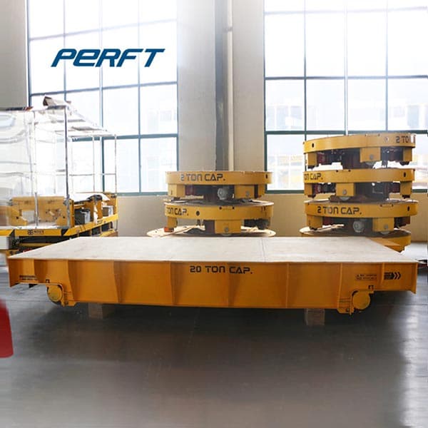 90 ton battery operated transfer trolley for transport cargo